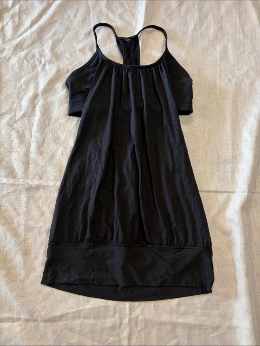 Lululemon No Limits Tank - size 6 Black/Black